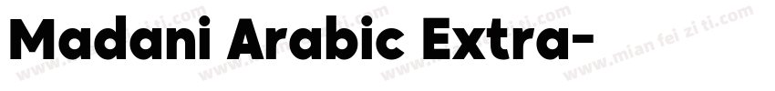 Madani Arabic Extra字体转换
